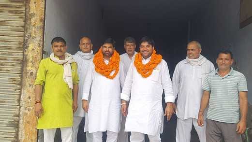 Charan Singh became the district president of OBC wing