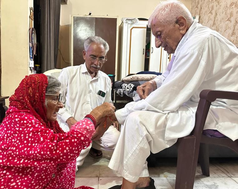 He showered love on his sisters and gave them money and gifts
