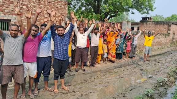 Yogi ji... get the road to our village constructed