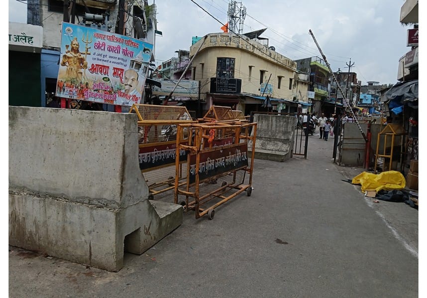 Sawan ends, station and bus stand road still blocked