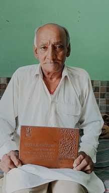 Dhannaram spent 3 months in Lahore jail during the country's freedom movement