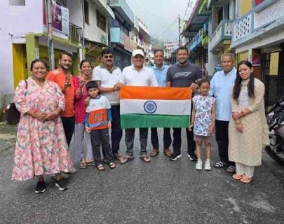 Abhinav left for Germany to participate in the World Transplant Games
