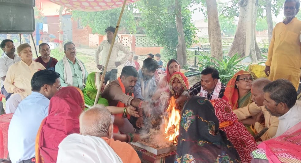 Pran pratishtha of idols took place at Kaneri Baba place