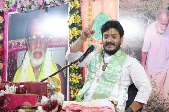 Sri Krishna Kunti dialogue narrated to the devotees