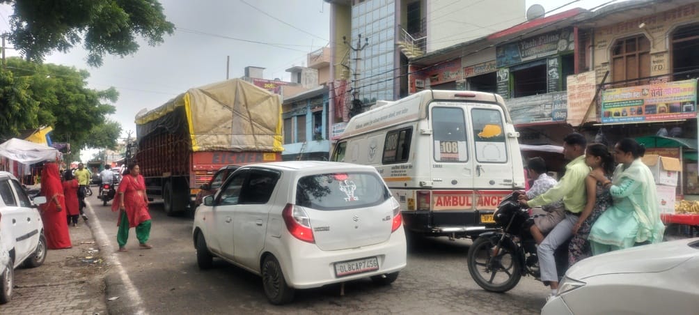 Jani Ganganahar bridge jammed for seven hours