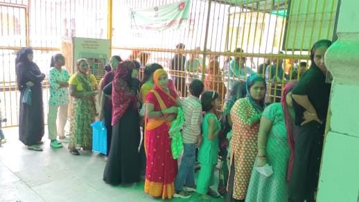 Patients are maintaining distance through Abha App