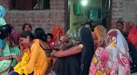 All three victims of the road accident were the earning sons of the family