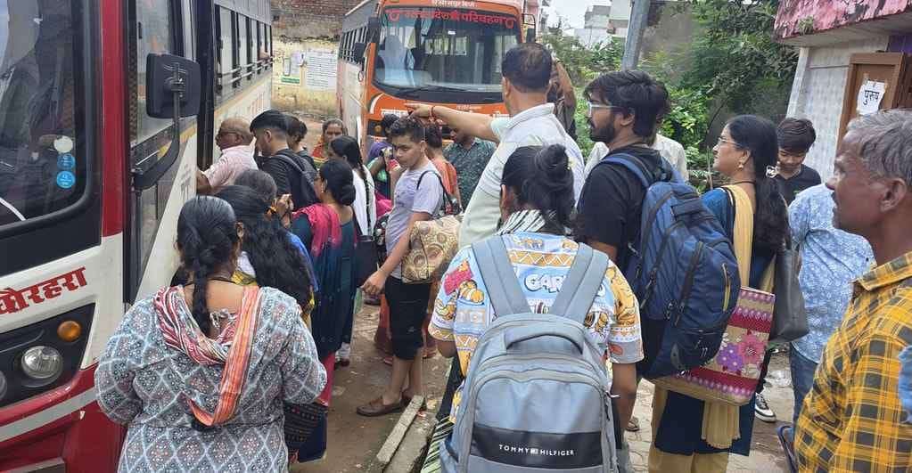 Frustrated, paid the price for free travel even on the last day