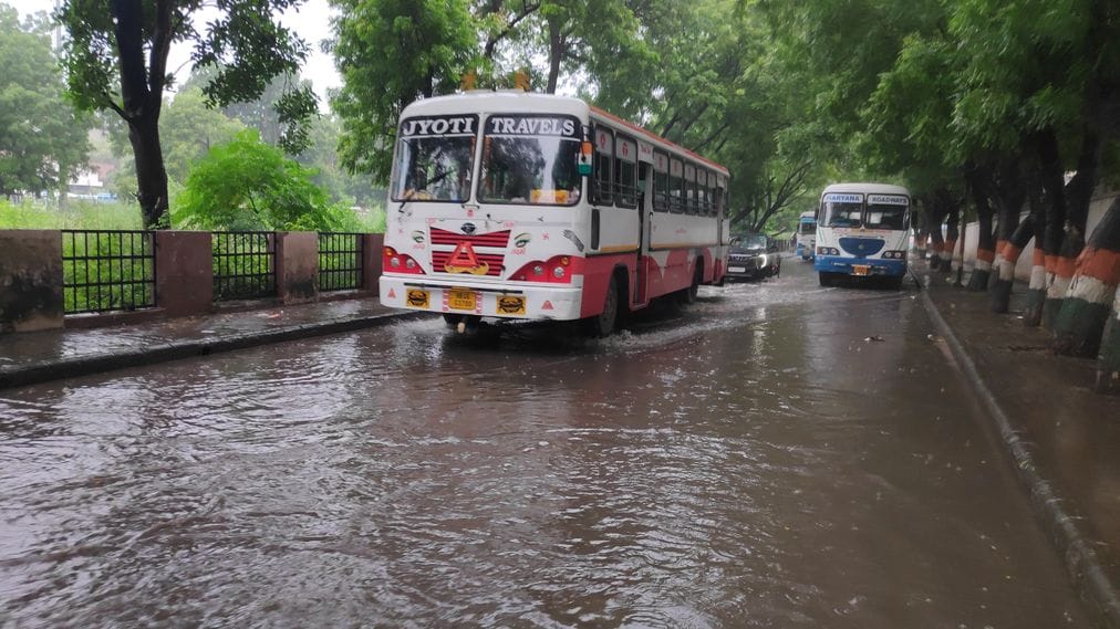 Weather is pleasant due to 12 mm rain, possibility of rain today also