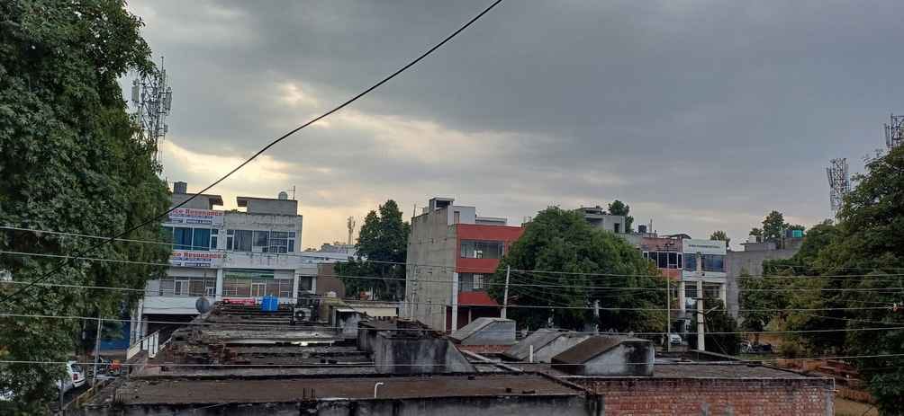Relief from cloud cover, chances of rain today