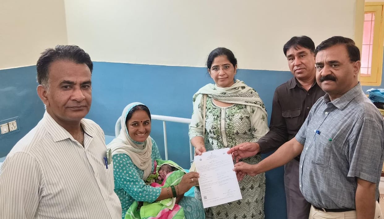 first time cesarean in baundkalan chc in 30 years