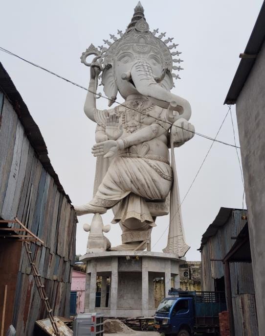145 feet tall Ganesha statue awaits inauguration