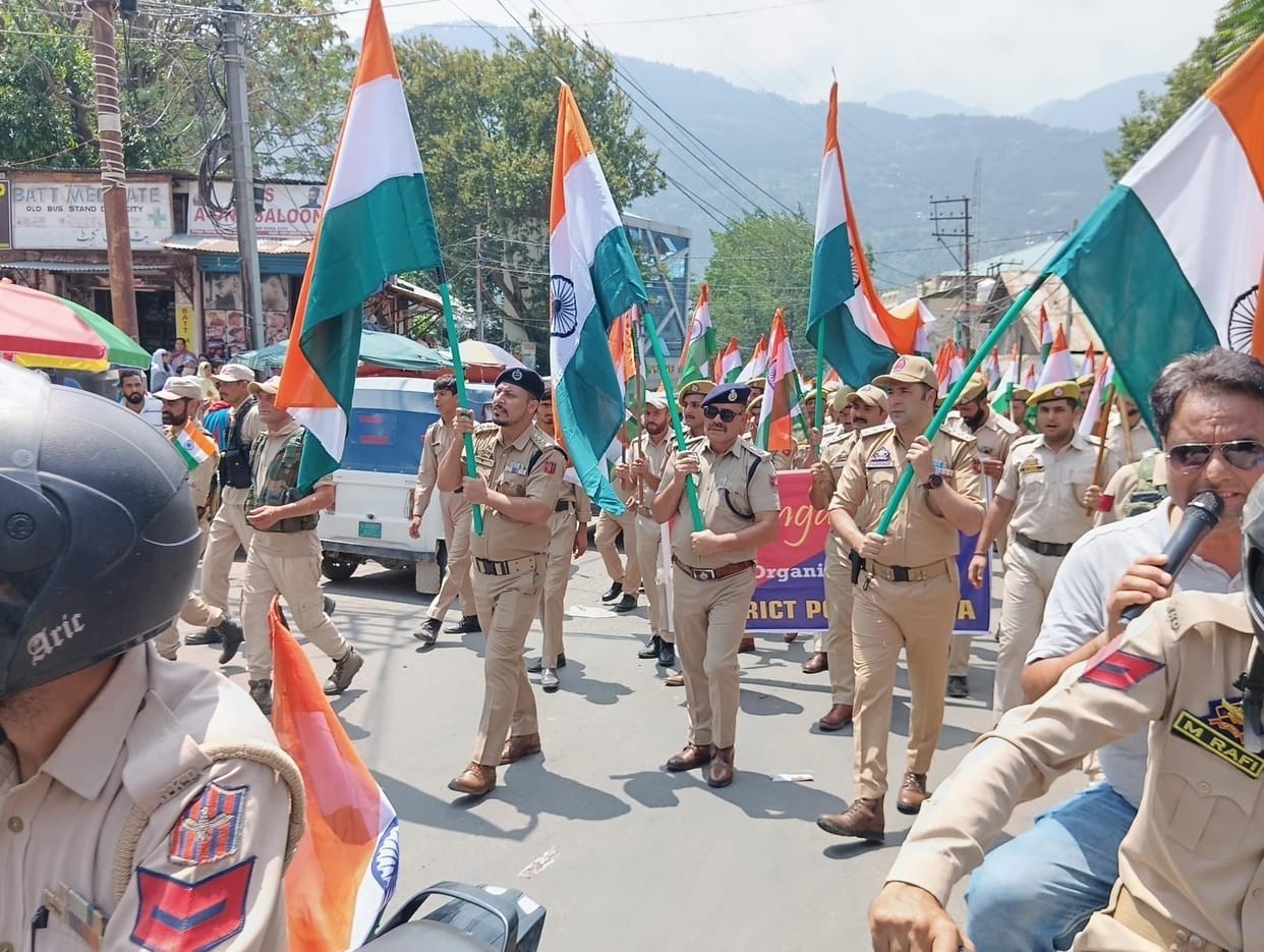 Doda, Tiranga Yatra, Police Organised