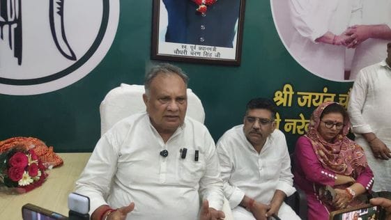 RLD party has been raising the issues of farmers in Parliament House