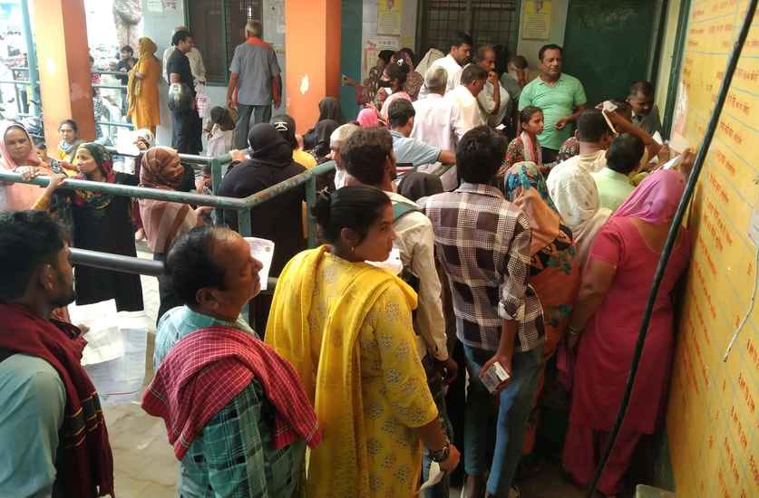 OPD opened after two days holiday, crowd of patients