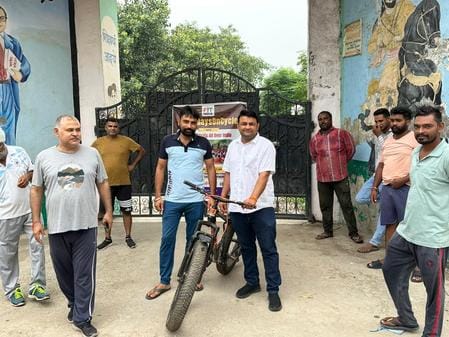 Awareness created about cycling under Fit India Movement