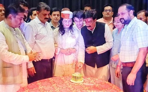Supporters made the MLA's birthday memorable