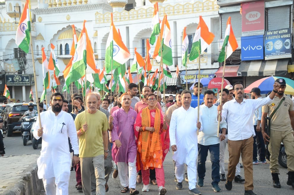 kathua news, tiranga campaign news, bjym news