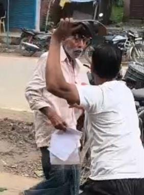 Elderly farmer beaten with slippers for protesting against profiteering