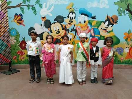 Participated in fancy dress competition