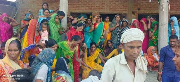 The bodies of cousins were buried side by side, the village was shaken by cries