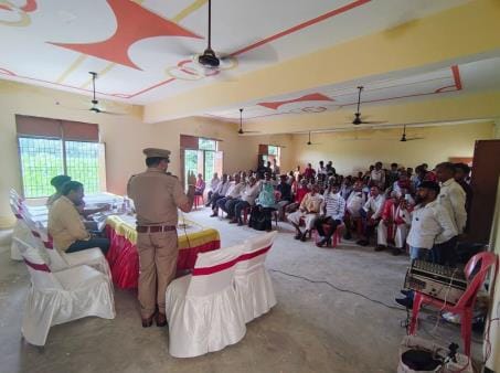 Villagers were made aware about prevention of crime