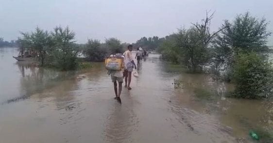 11 villages surrounded by water on all sides, 28 villages cut off from communication