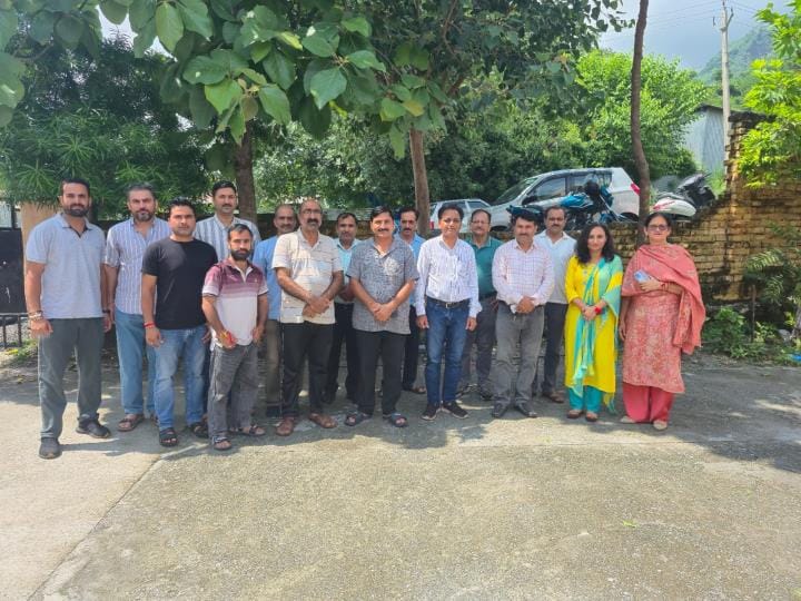 Reasi, Held Meeting, Angry on Transfers of Teachers