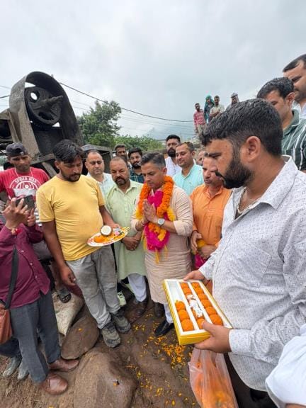 Udhampur, OverHead Water Tank, Innaugration , Mla