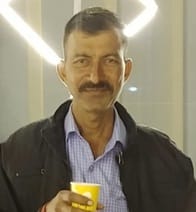 The body of a person missing for eight days was found hanging from a pole