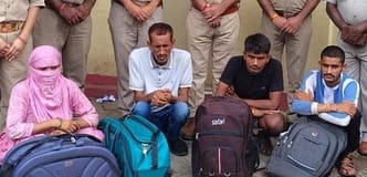 Four ganja smugglers including a couple from Hamirpur arrested from railway platform