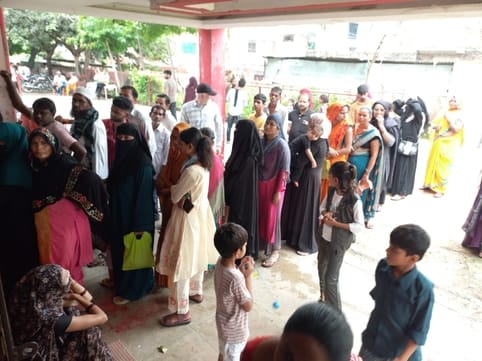 Floods occurred, diseases came, patients crowded the CHC