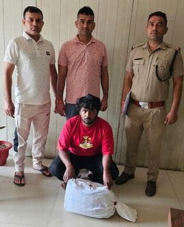 Youth arrested with 4.03 kg ganja