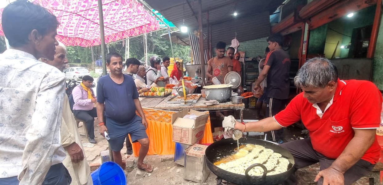 Jagran's joy, Jaleba mixed in the atmosphere and sweetness of Anarsa