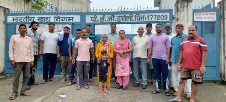 The weevil in the IFC warehouse became a problem for Kangar and Upper Badhera