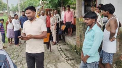 A wild animal devoured three goats in Khewar village