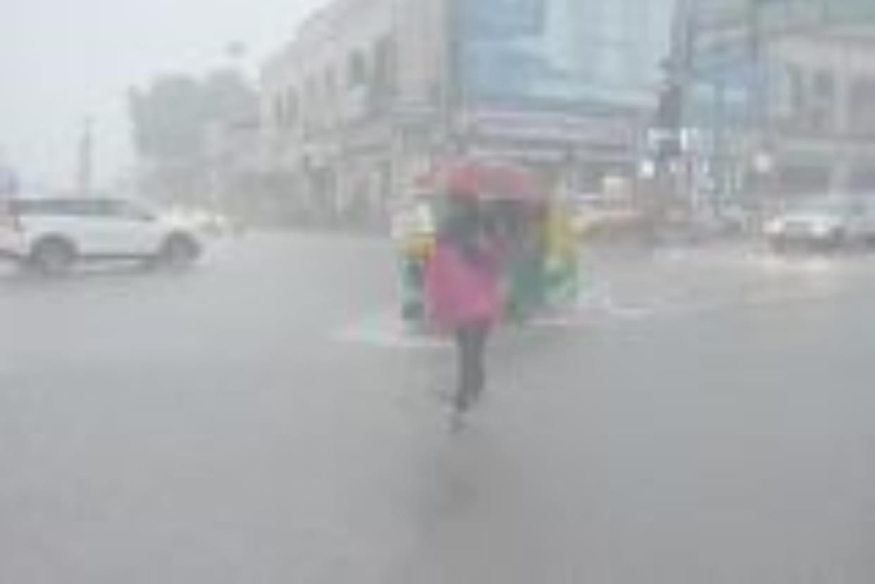 The capital is drenched with rain, drizzle is expected today too