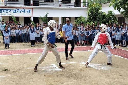 Bahraich won the divisional karate competition