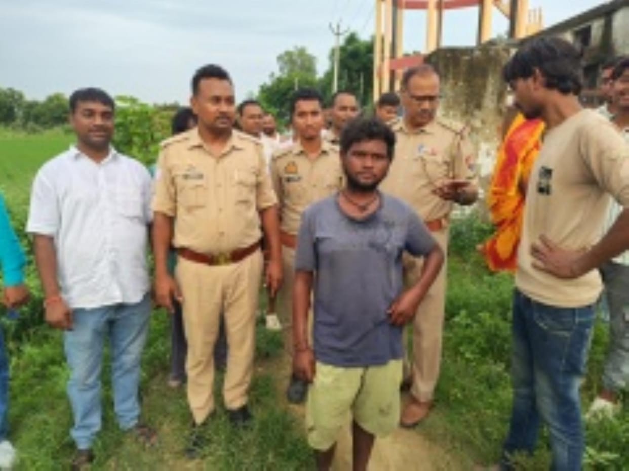 Police brought down the young man sleeping on the water tank
