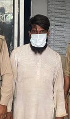 A young man who extorted money from Pradhans and councilors by posing as a fake inspector has been arrested