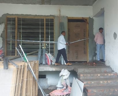 Two illegally constructed multi-storey buildings sealed in Paramount Colony
