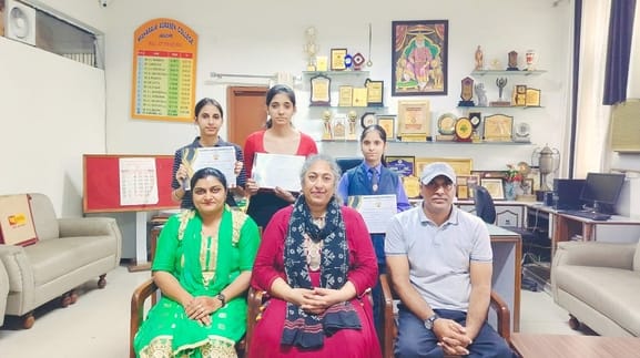 Preet Kaur won the speech competition