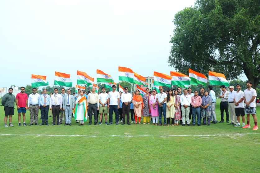 Made aware about hoisting tricolor in every house