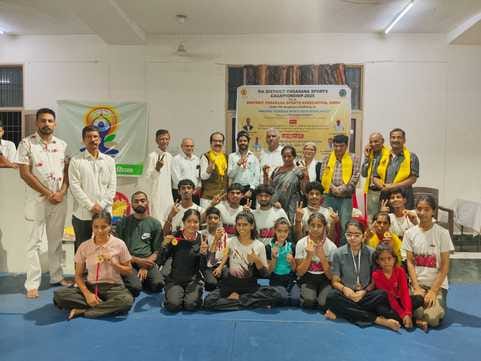 Sanskar Yoga Center won the most medals