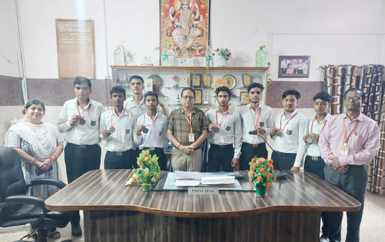 Satyanarayana's students will show their strength in handball competition at divisional level