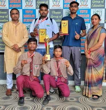 Performed well in Taekwondo competition