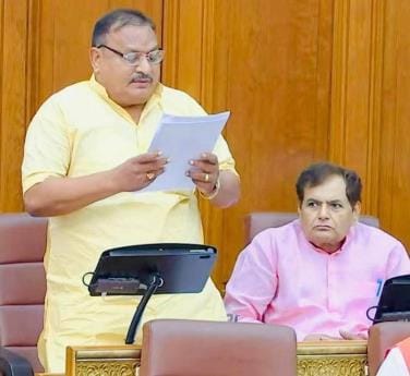 The issue of insult to the tricolor in Shibli College was raised in the House