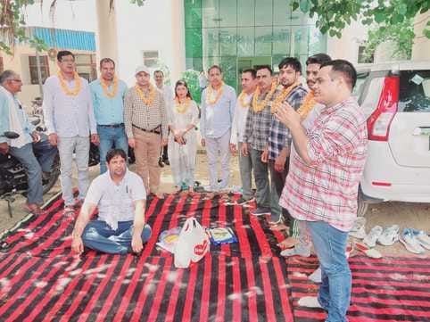 Manoj and Satendra were elected presidents