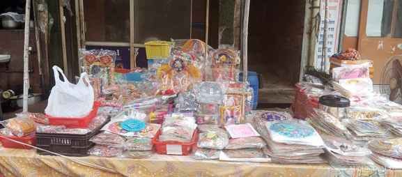 There is a buzz of swings and crowns with Laddu Gopal