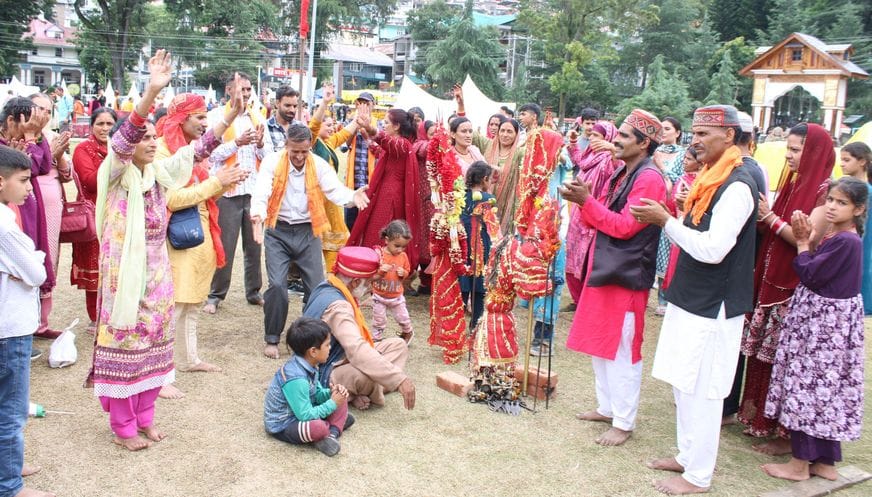The devotees staying in Chaugan left for Bharmour